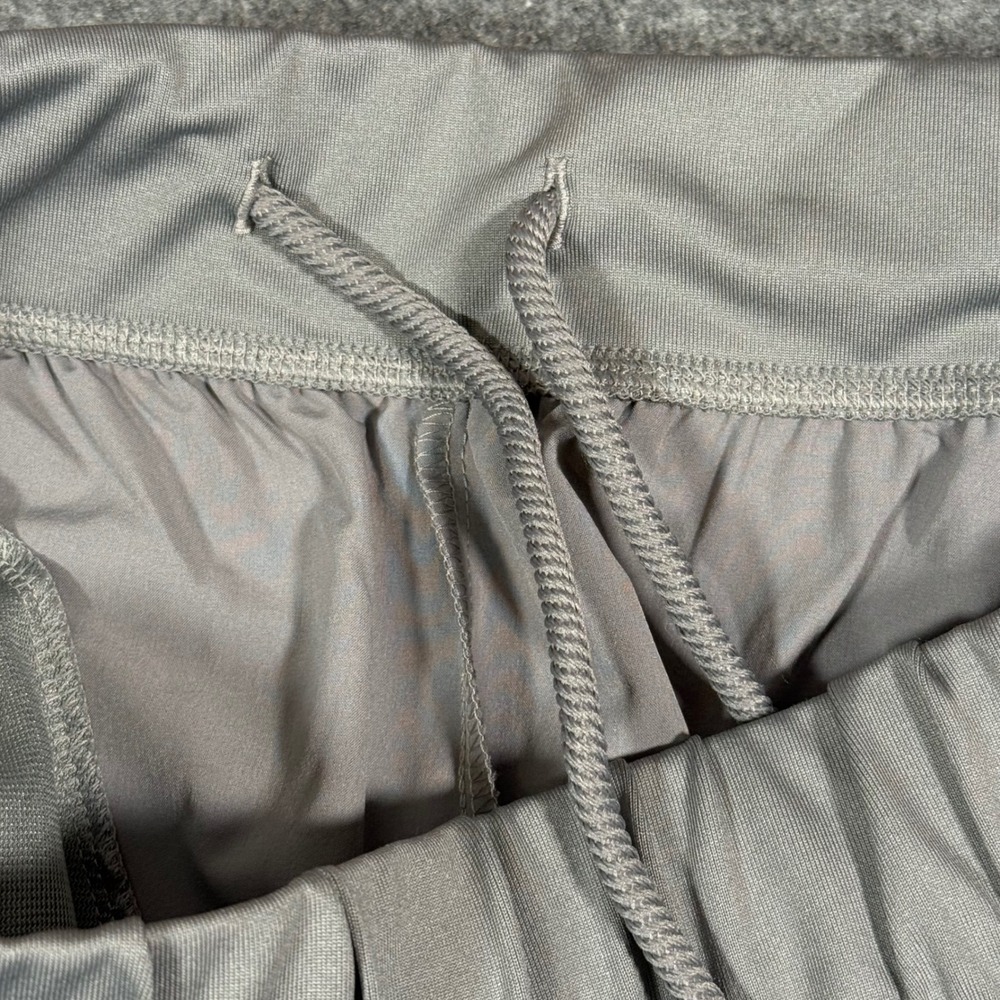 Adidas Mens Grey Slim Fit Training Pants Ankle Zip Joggers Medium NEW - Picture 11 of 15
